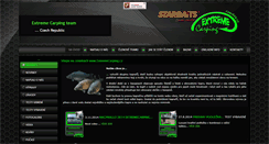 Desktop Screenshot of extremecarping.cz